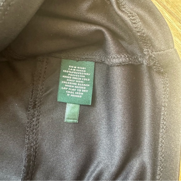 Lauren by Ralph Lauren Black Tiered Eyelet Lace Lined Dress - Picture 4 of 5